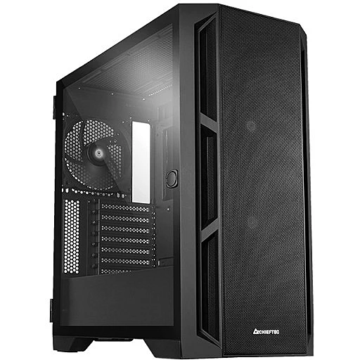 Datoru korpuss CHIEFTEC APEX AIR MidiTower ATX MicroATX MiniITX Colour Black (GA-01B-M-OP)