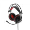 Austiņas MEDIARANGE GAMING GS300 BLACK/RED (MRGS300)