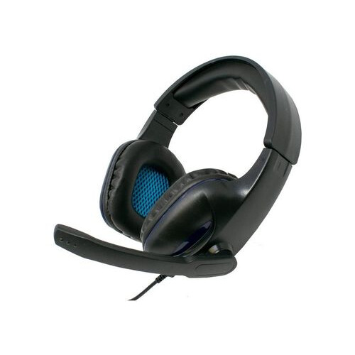 GEMBIRD GAMING Black/Blue (GHS-04)