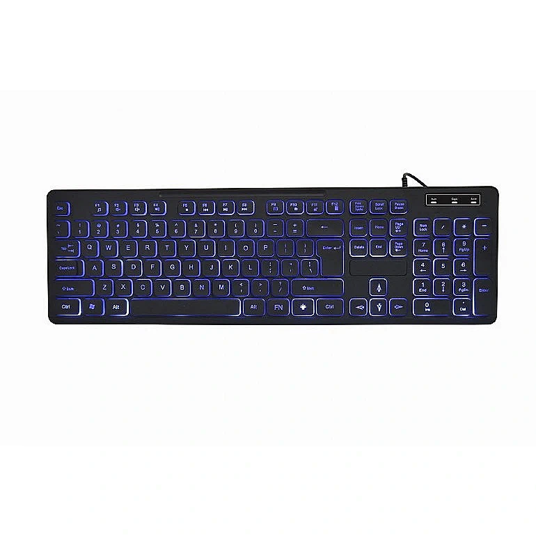 Tastatūra GEMBIRD MULTIMEDIA USB ENG/BLACK (KB-UML3-02)