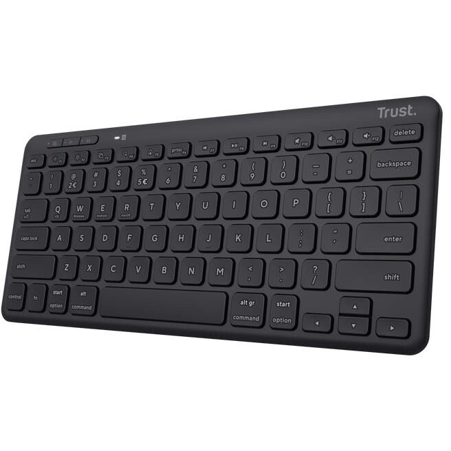 Tastatūra TRUST WRL LYRA Black ENG (24707)