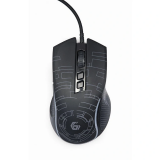 Pele GEMBIRD USB OPTICAL GAMING/BLACK (MUSG-RGB-01)