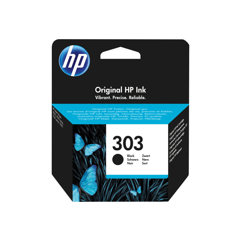 HP 303 Black Ink Cartridge (T6N02AE/UUS)