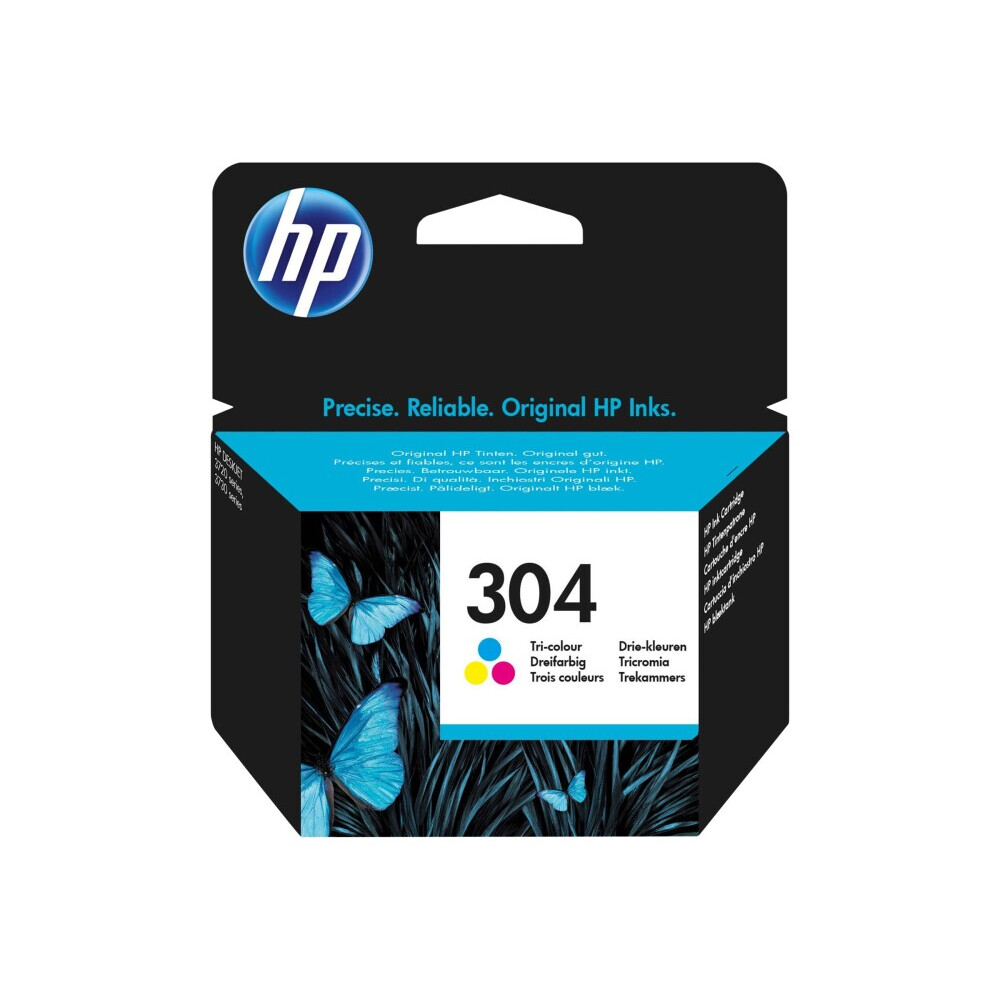 HP 304 Tri-color Ink Cartridge (N9K05AE/UUS)