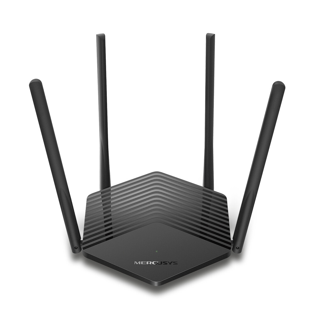 Rūteris (maršrutētājs) MERCUSYS 1500 Mbps Wi-Fi 6 IEEE 802.11a/b/g IEEE 802.11n IEEE 802.11ac IEEE 802.11ax 3x10/100/1000M LAN \ WAN ports 1 (MR60X)