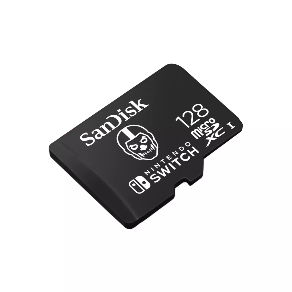 Memory card SanDisk Nintendo MicroSD UHS I Card - Fortnite Edition, Skull Trooper, 128GB - SDSQXAO-128G-GN6ZG