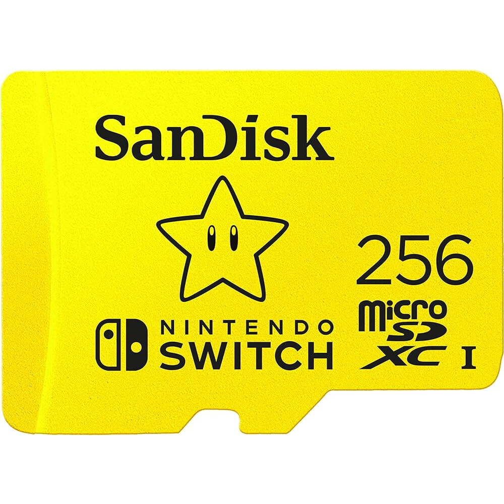 Memory card 256Gb MicroSD SanDisk Nintendo Switch (SDSQXAO-256G-GN3ZN)