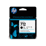 Kasetne HP 712 80-ml Black Designjet Ink Black (3ED71A)