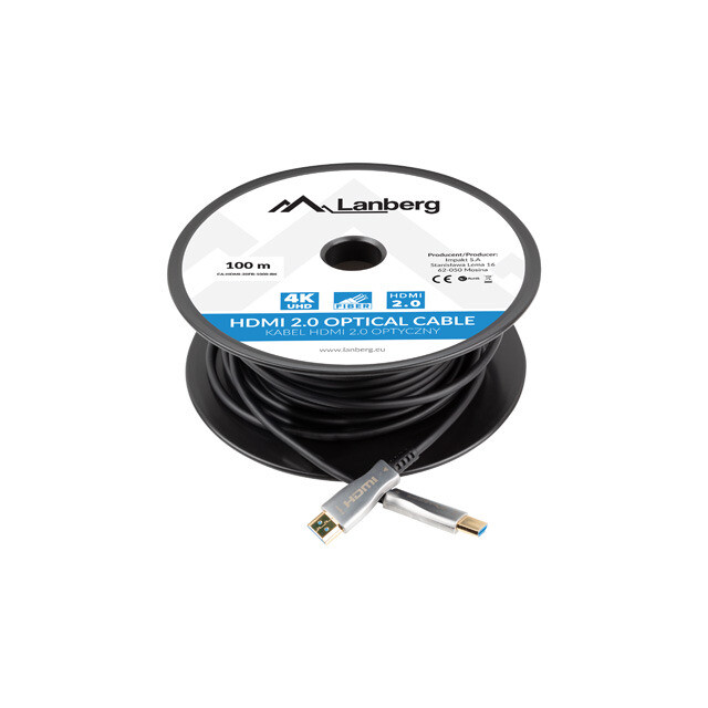 LANBERG HDMI v2.1 M/M (CA-HDMI-30FB-1000-BK)