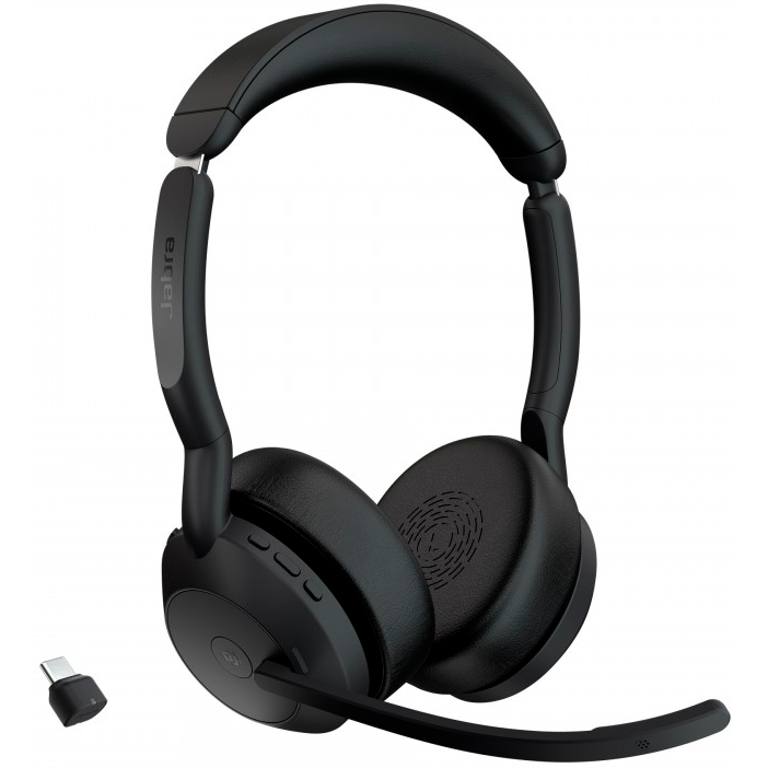 JABRA Evolve2 55 Link380c MS Stereo Black (25599-999-899)