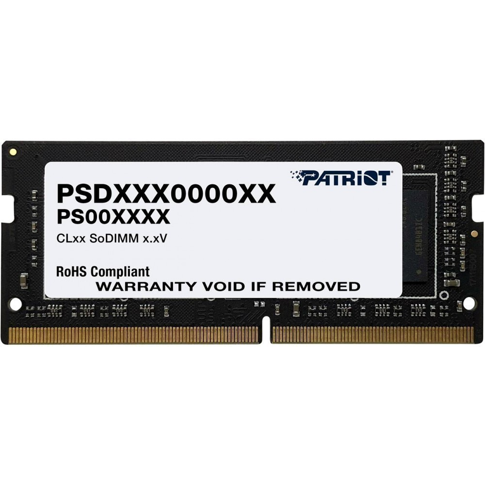 Operatīvā atmiņa PATRIOT 8GB 3200MHz DDR4 CL22 (PSD48G320081S)