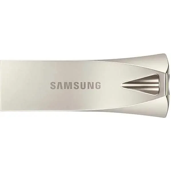 USB zibatmiņa SAMSUNG BAR PLUS 64GB Champagne Silver (MUF-64BE3/APC)