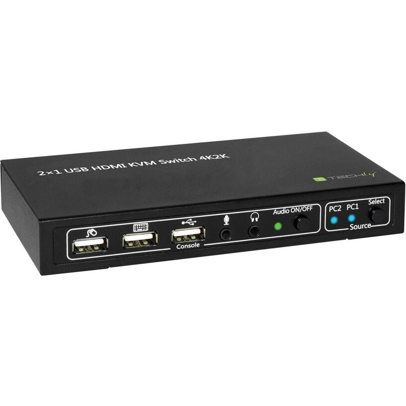 Rūteris (maršrutētājs) TECHLY 028696 2-port HDMI/USB KVM (028696)