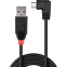 LINDY USB2 A TO MINI-B 1M/90 DEGREE (31971)