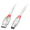 LINDY USB2 A-B 0.2M/TRANSPARENT (41750)