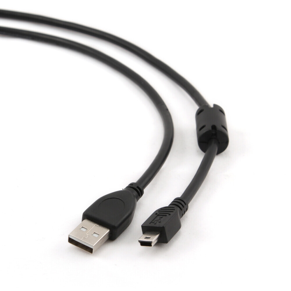 GEMBIRD USB2 AM-MINI 1.8M BLACK (CCP-USB2-AM5P-6)