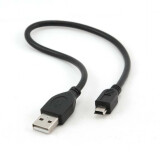 GEMBIRD USB2 AM-MINI 30CM BLACK (CCP-USB2-AM5P-1)