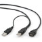 GEMBIRD USB2 DUAL EXTENSION AMAF/0.9M (CCP-USB22-AMAF-3)