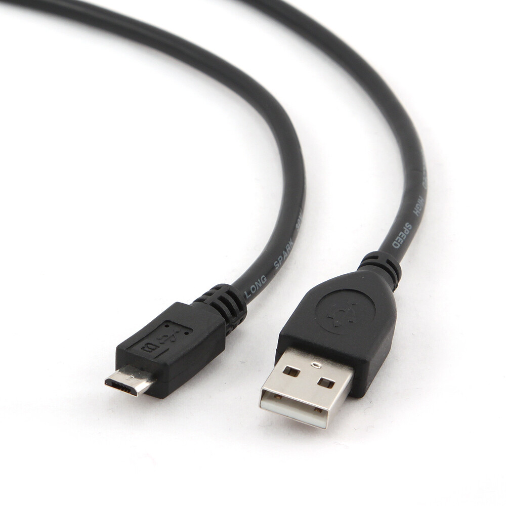 GEMBIRD USB2 TO MICRO-USB 1M (CCP-MUSB2-AMBM-W-1M)