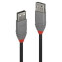 LINDY USB2 TYPE A 0.5M/ANTHRA (36701)