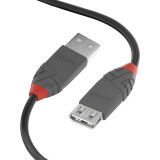 LINDY USB2 TYPE A 3M/ANTHRA (36704)