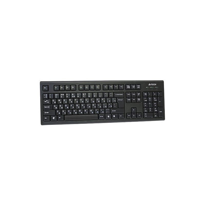 Tastatūra A4Tech KR-85 Black ENG (PERA4TKLA0096)