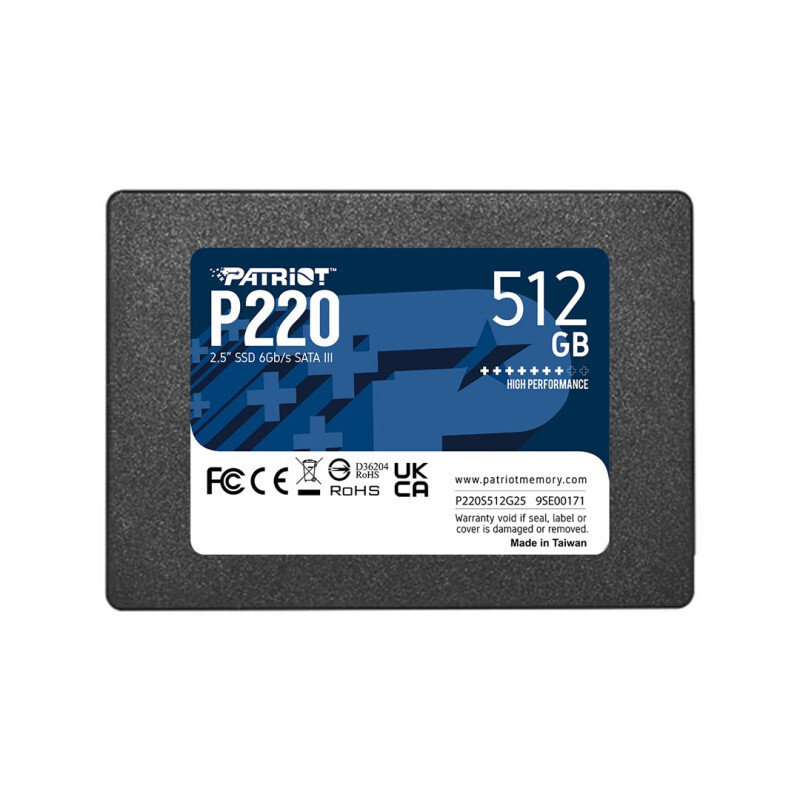 SSD Patriot P220 512GB (DIAPATSSD0054)