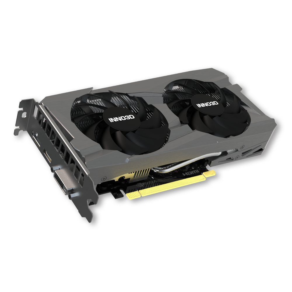 Videokarte Inno3D GeForce RTX 3050 Twin X2 6GB GDDR6 (VGAIN3NVD0107)