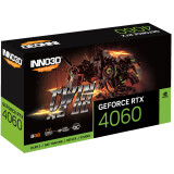 Videokarte Inno3D N40602-08D6X-173051N  GeForce RTX 4060 8 GB GDDR6 (VGAIN3NVD0078)