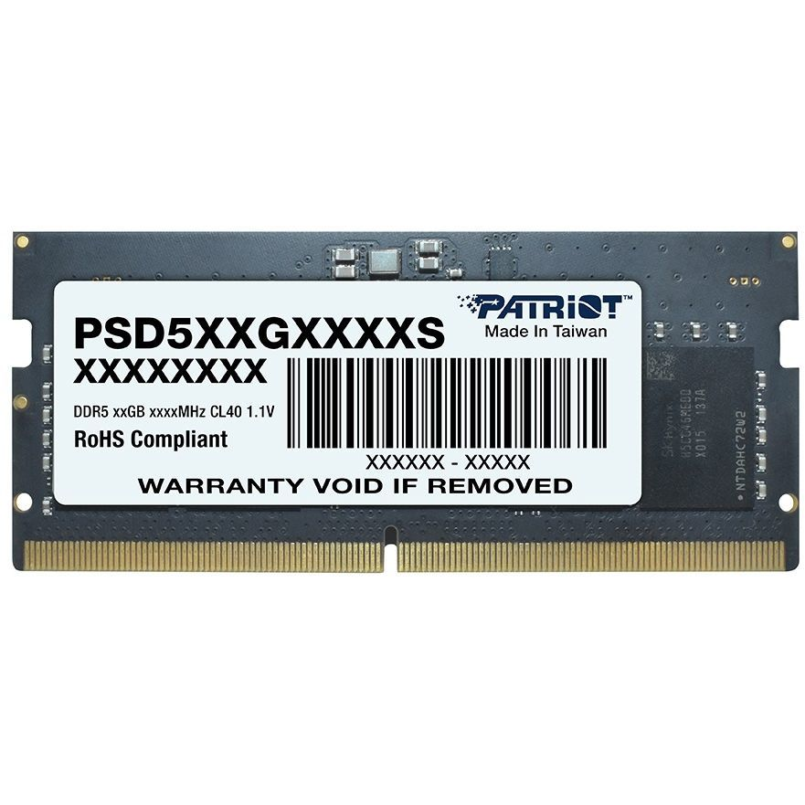 Operatīvā atmiņa Patriot 32 GB 4800 MHz DDR5 CL40 (PSD532G48002S)