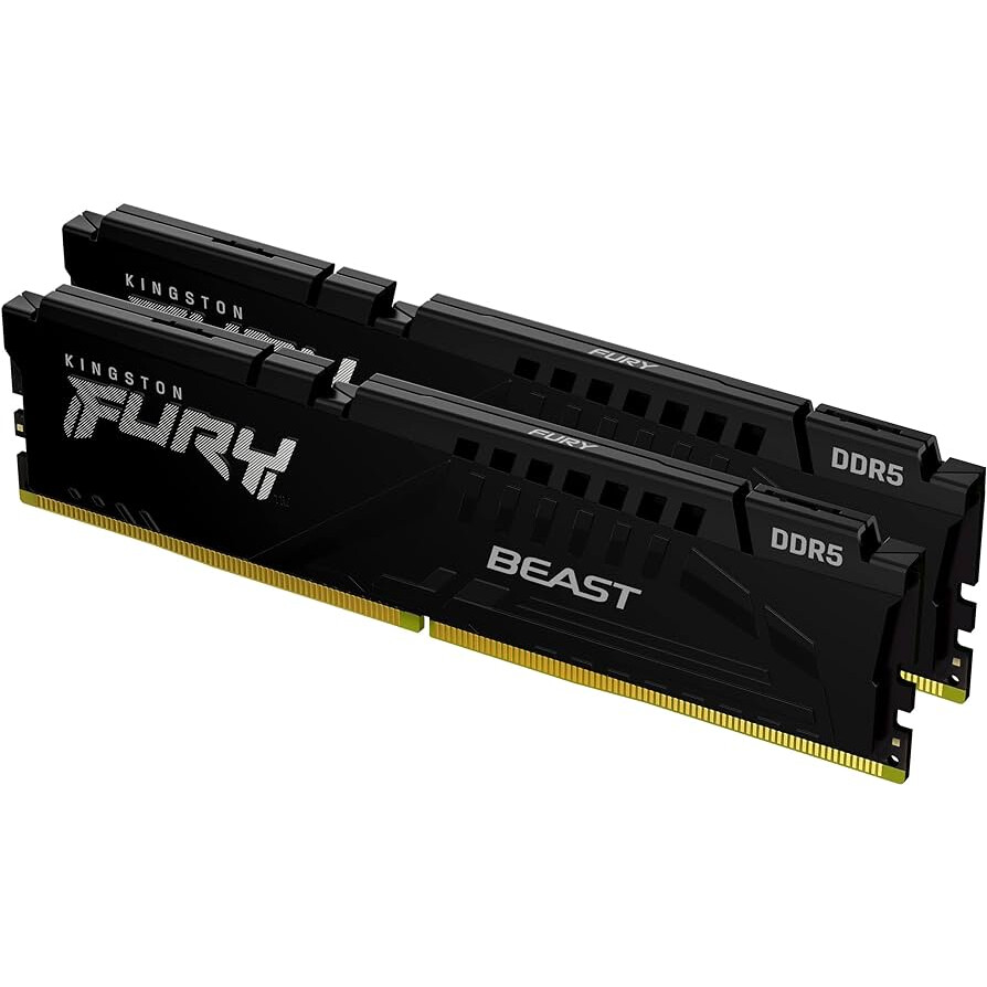 Operatīvā atmiņa Kingston Fury Beast 32GB 5200Mhz DDR5 CL40 KIT of 2x16GB (PAMKINDR50004)