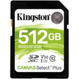 Memory card Kingston Canvas Select Plus 512 GB SDXC (PAMKINSDG0234)