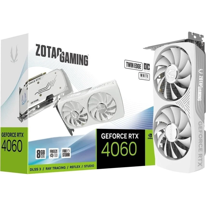 Videokarte Zotac NVIDIA GeForce RTX  4060 8 GB GDDR6 (VGAZOANVD0123)