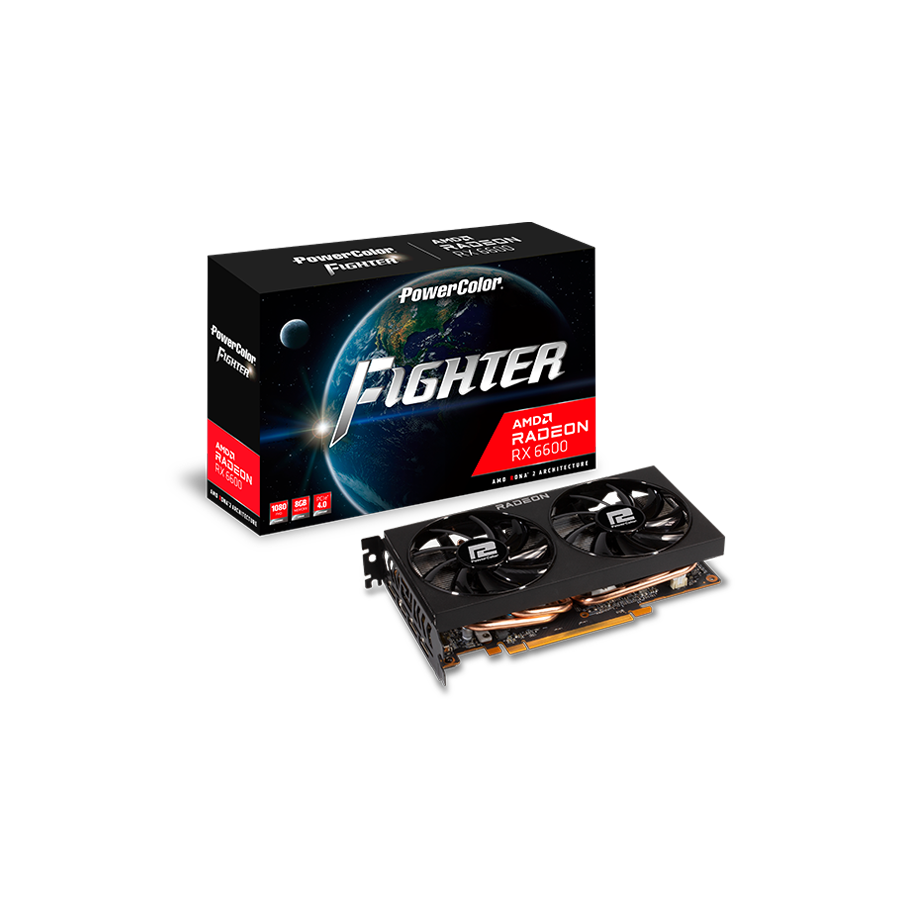 Videokarte PowerColor Radeon RX 6600 AXRX 6600 8 GB GDDR6 (VGAPOCATI0243)