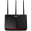 Rūteris (maršrutētājs) ASUS 4G-AC86U Gigabit Ethernet Dual-band (2.4 GHz / 5 GHz) Black (KILASUR4G0001)