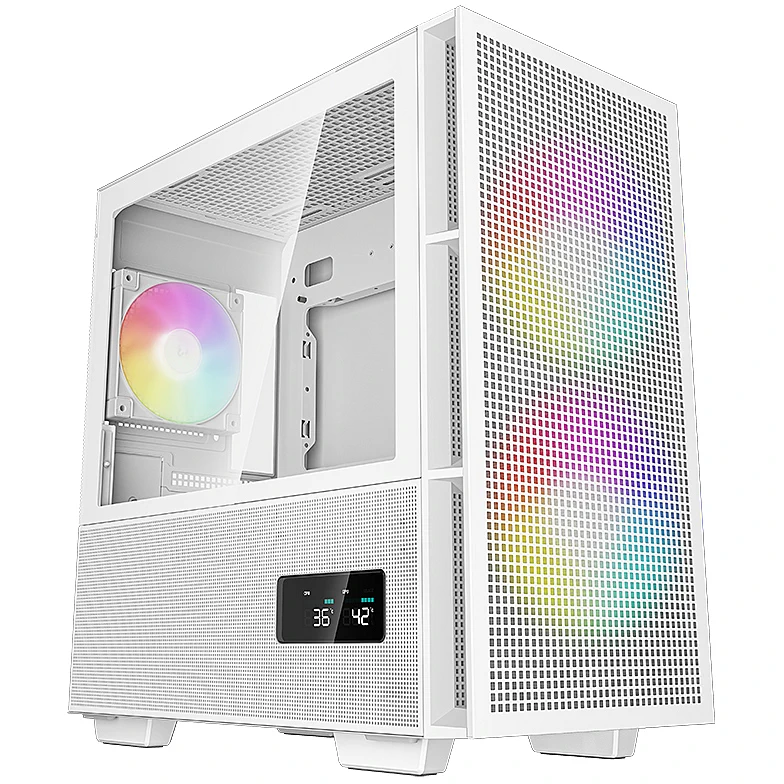 Datoru korpuss DeepCool CH360 Mid Tower (R-CH360-WHAPE3D-G-1)