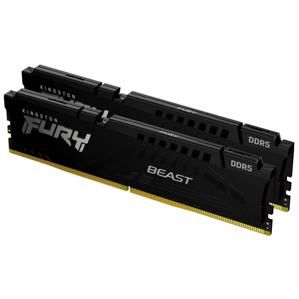 Operatīvā atmiņa Kingston FURY Beast 16GB 6000MHz DDR5 CL40 Kit of 2x8GB (PAMKINDR50020) - KF560C40BBK2-16