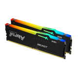 Operatīvā atmiņa Kingston FURY Beast RGB 32GB 5600MHz DDR5 CL36 Kit of 2x16GB (PAMKINDR50098)