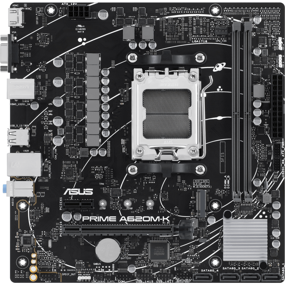 Pamatplate ASUS PRIME A620M-K (A620M-K)