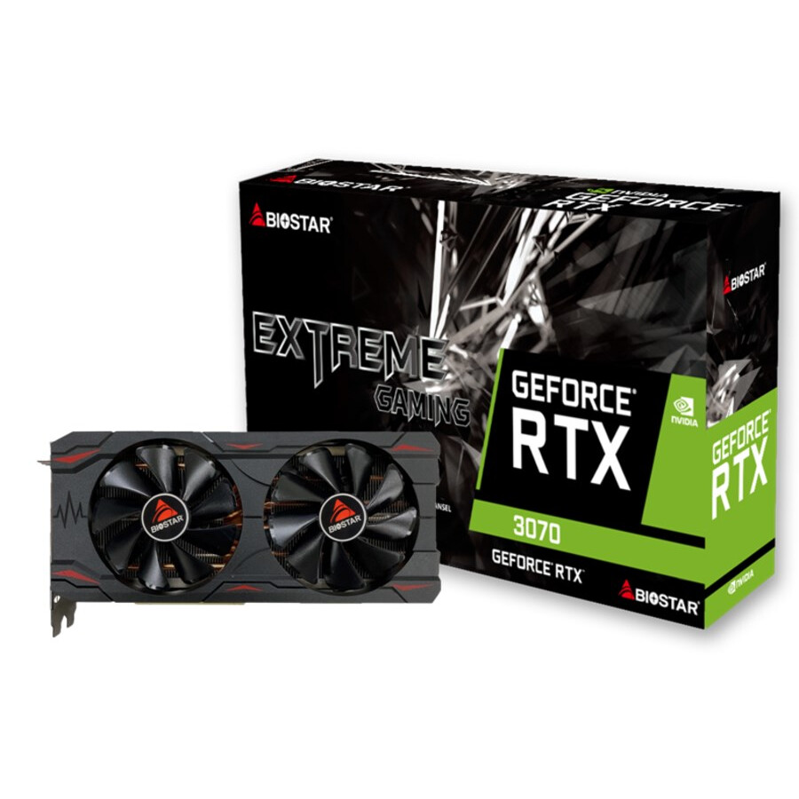 Videokarte Biostar GeForce RTX 3070 8 GB GDDR6 (VGABIONVD0003)