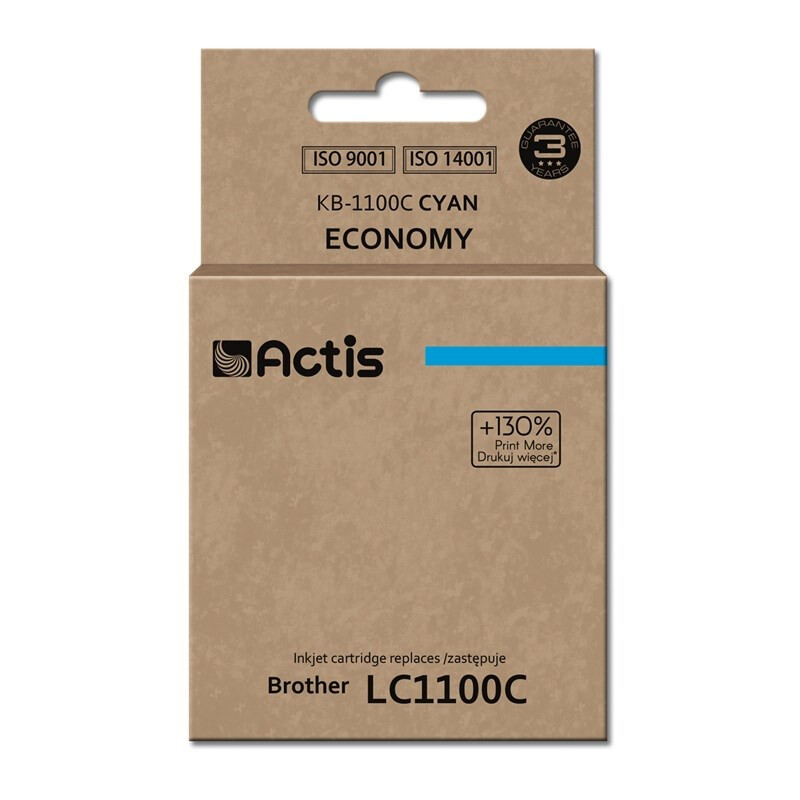 Actis KB-1100C ink 19 ml for Brother cyan (EXPACSABR0002)