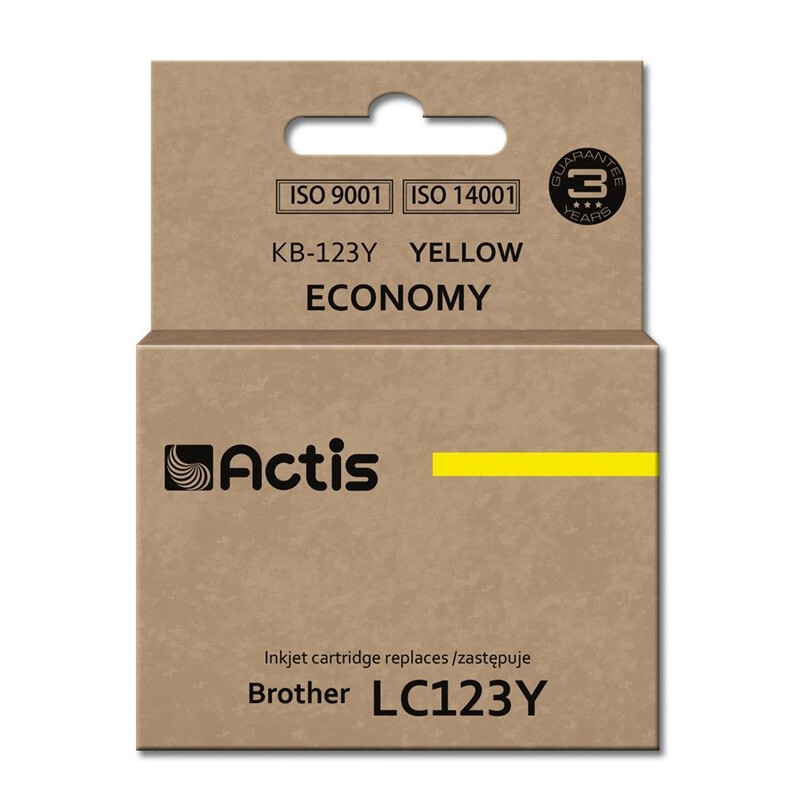 Actis KB-123Y ink 10 ml for Brother yellow (EXPACSABR0040)