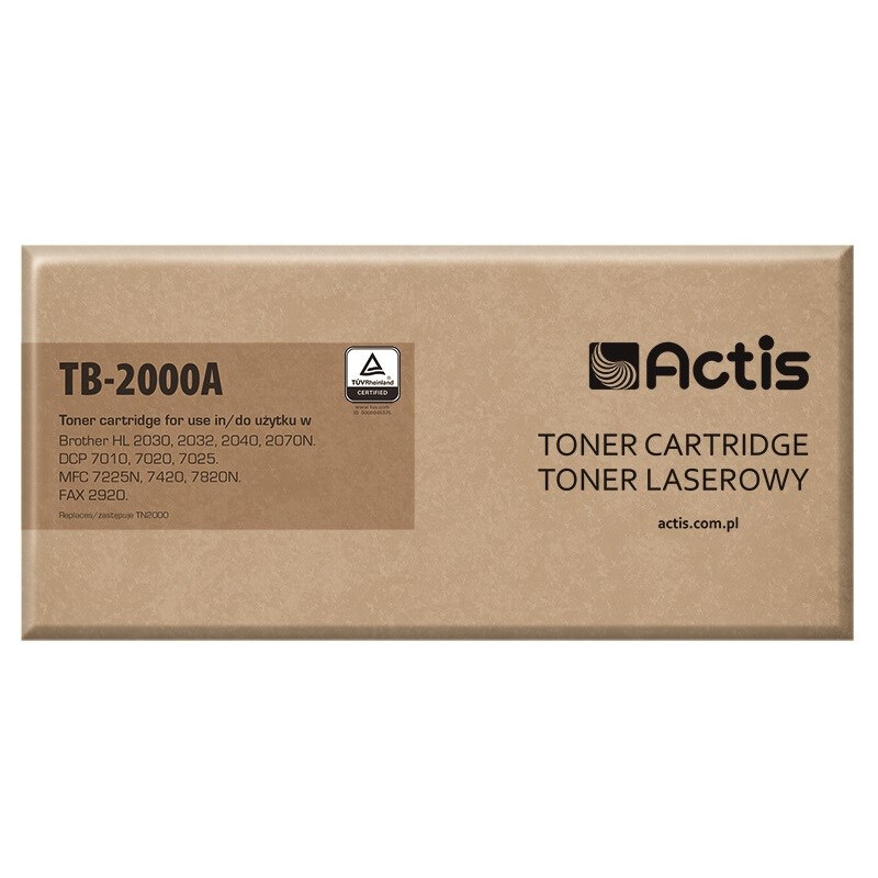 Actis TB-2000A for Brother 2500 pages black (EXPACSTBR0003)