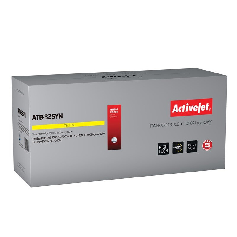 Activejet ATB-325YN for Brother 3500 pages yellow (EXPACJTBR0055)