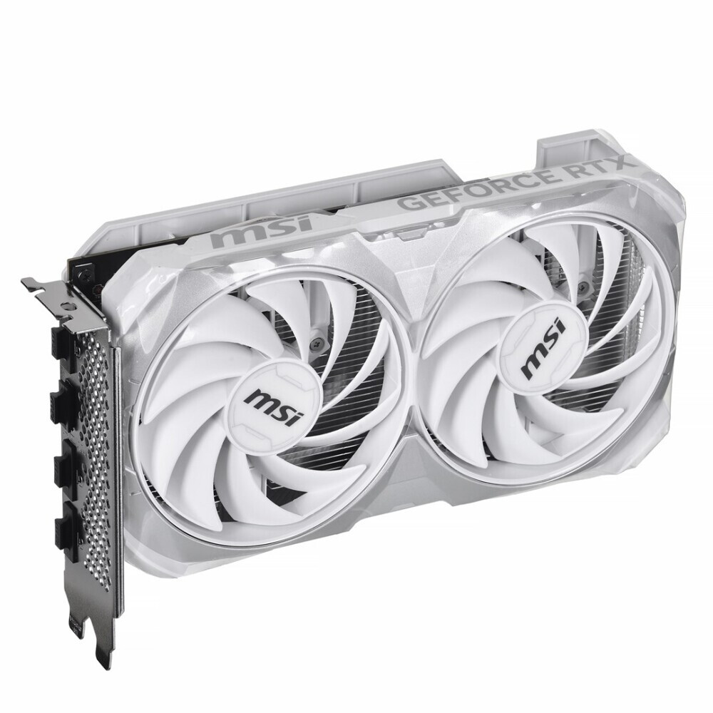 Videokarte MSI VENTUS GeForce RTX 4060 2X WHITE 8 GB GDDR6 (VGAMISNVDM181)