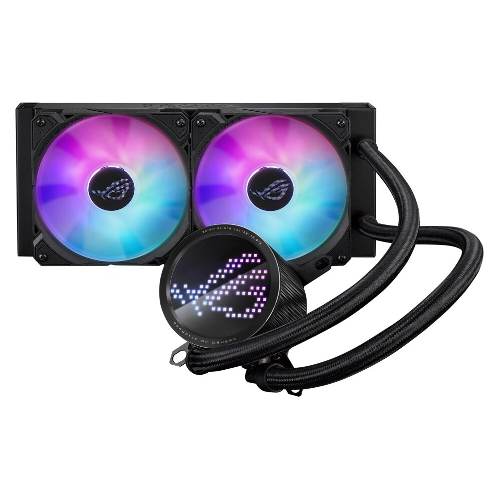 Ūdens dzesētājs ASUS ROG Ryuo III 240 ARGB Processor Liquid cooling kit 12 cm Black (CHLASUCPU0041)