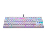 Tastatūra Motospeed CK101 RGB (CK101 white red swit)