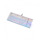 Tastatūra Motospeed CK101 RGB (CK101 white red swit)