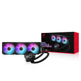 Ūdens dzesētājs ASUS ROG Ryuo III 360 ARGB Processor Liquid cooling kit 12 cm Black (90RC00I1-M0UAY0)