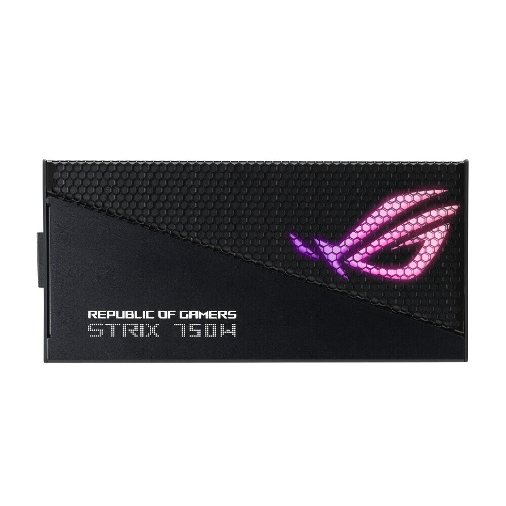 Barošanas bloks ASUS ROG Strix 750W Gold Aura Edition power supply unit 20+4 pin ATX ATX Black (90YE00P3-B0NA00)